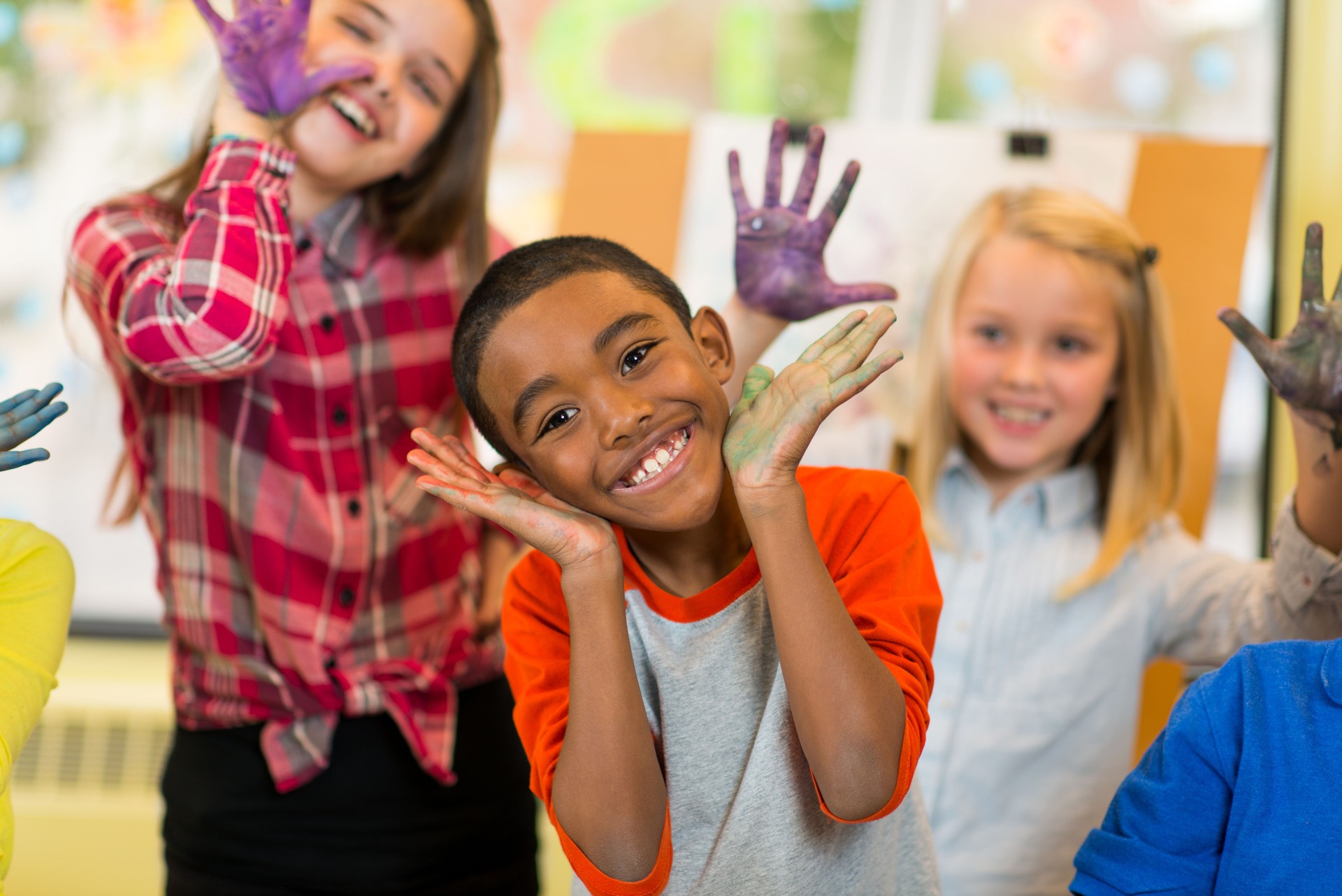Children at Art Center
